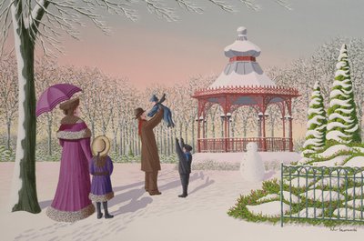 Playing in the Snow by Peter Szumowski